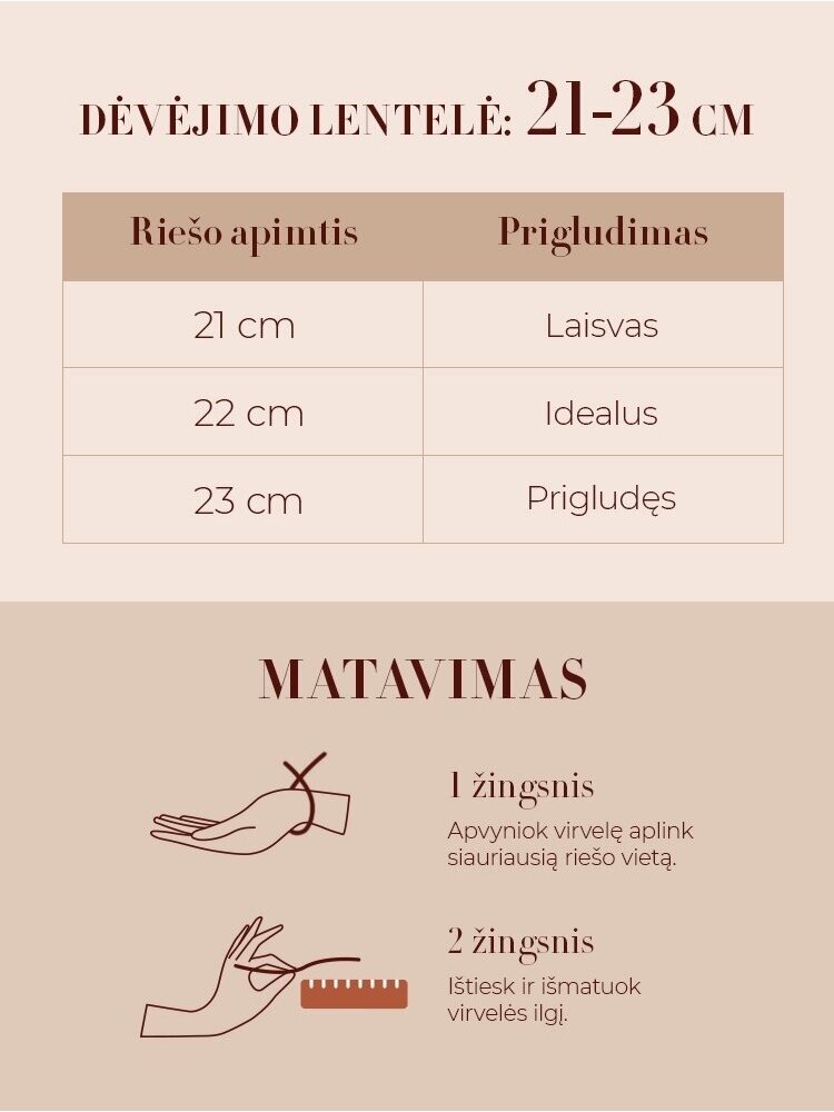 LYKKE mėlyna pintos medvilnės apyrankė su sagtimi-pasaga 8